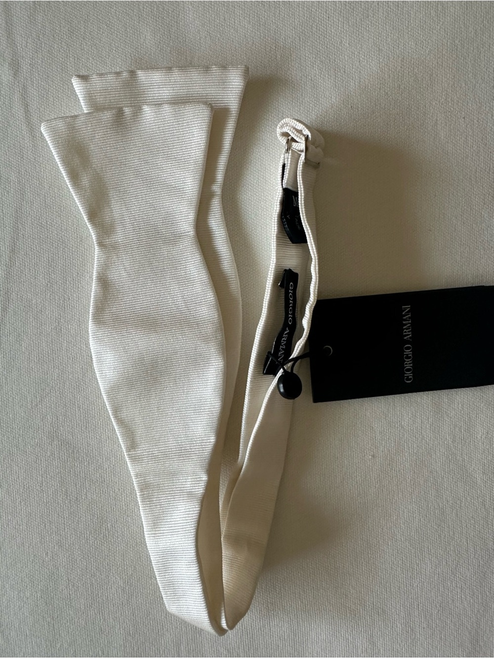 Giorgio Armani 100% silk men’s bow tie